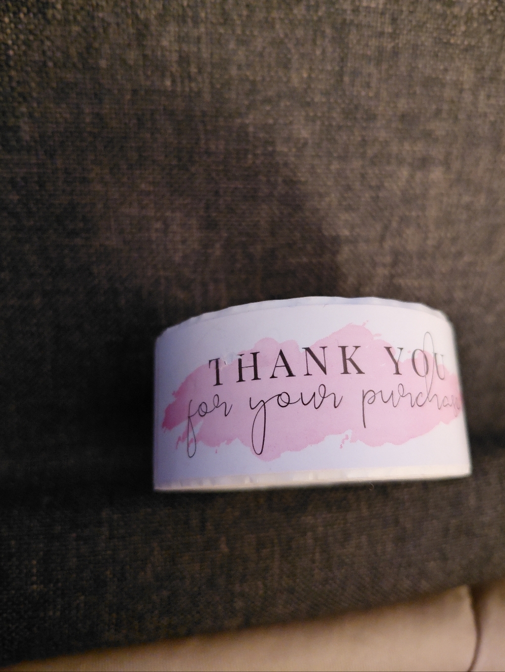 120ct. "Thank You For Your Purchase" - White & Pink Bonus 3 Random Polymailers - Picture 4 of 5
